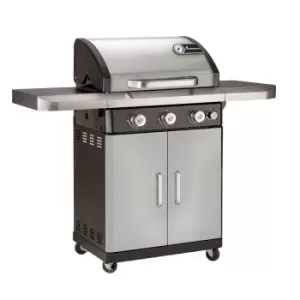 Image of Landmann Rexon Cook 3.1 Burner Gas BBQ - Stainless Steel