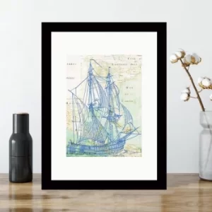 Image of SC50222 Multicolor Decorative Framed MDF Painting