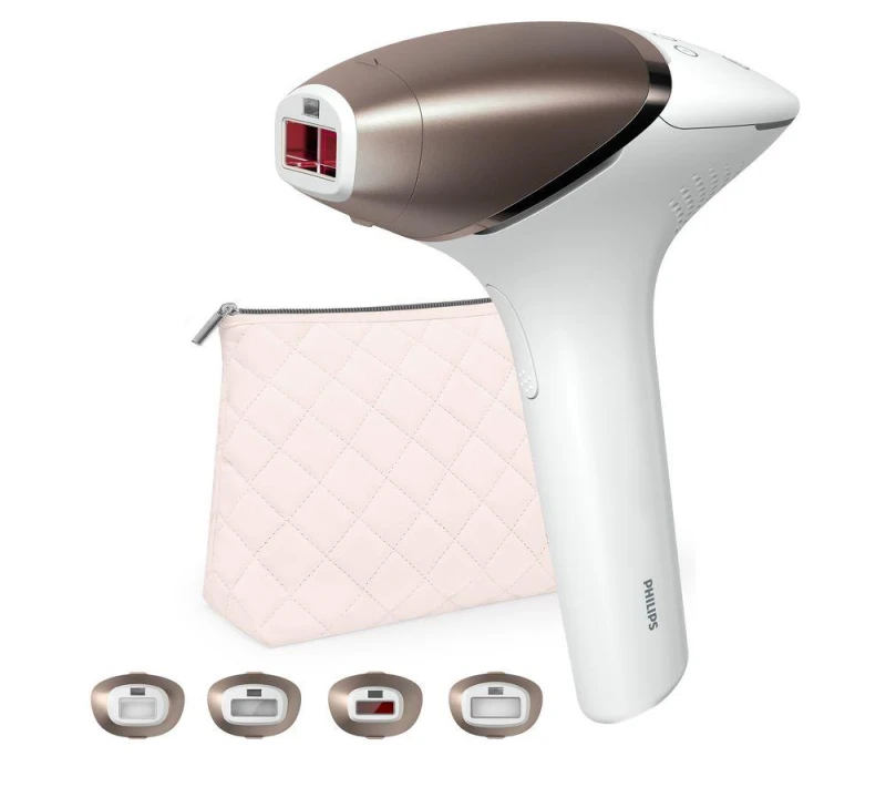 Image of PHILIPS Lumea 9000 Series BRI951/01 Cordless IPL Hair Removal System - White & Rose Gold, White,Pink 8720689039604
