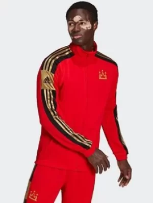 Image of adidas Salah Squadra Track Top, Red, Size S, Men