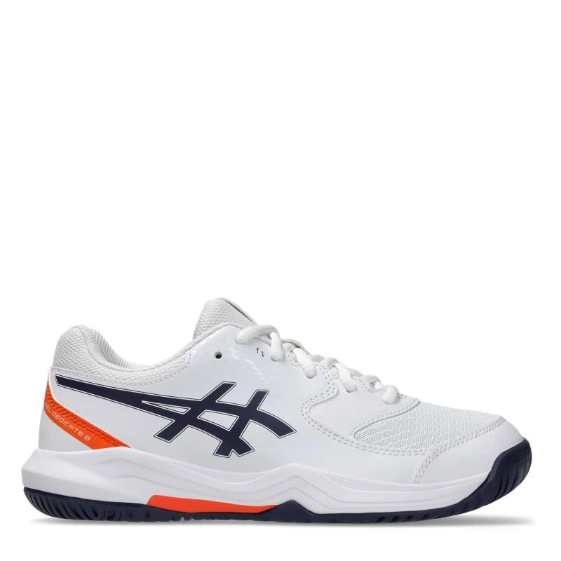 Image of Asics Gel-Dedicate 8 Gs Tennis Shoes Unisex Kids - White White 3
