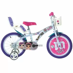 Image of L.O.L. 16" Wheel Childrens Bicycle, white