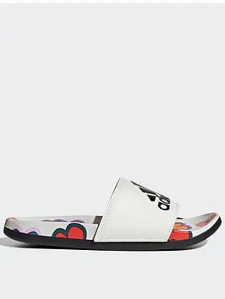 Image of adidas Sportswear Adilette Comfort - Off White, Size 5, Women Off White VI0UW Female 5