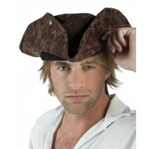 Image of Pirate Neptune Adult Hat One Size (Brown)