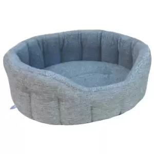 Image of P&l Superior Pet Beds Ltd Jumbo Premium Heavy Duty Basket Weave With Fleece Lining