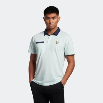 Image of Mens Aviemore Polo - Acid Blue - S