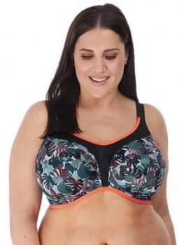 Image of Elomi Energise Underwired Sports Bra With J Hook - Print