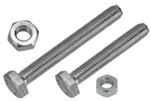 Image of Set Screw & Nut - M10 x 60mm PWN671 WOT-NOTS