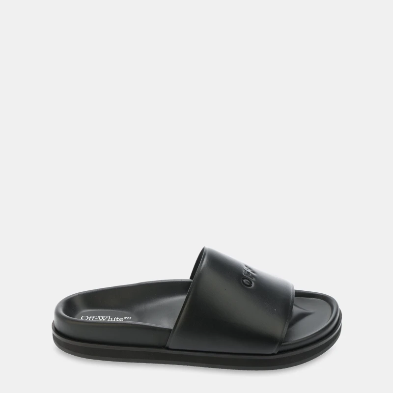 Image of Off White Womens Cloud Slippers Black female 7 (40)