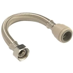 Image of Push Fit Flexible Pipe Connector Dia22mm Dia34 L300mm