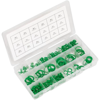 Image of Sealey 225 Piece Rubber O Ring Assortment