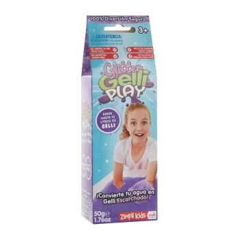 Image of Zimpli Kids - Glitter Gelli Play - Glittery Purple - New And In Stock - Slime Toys - Childrens Toys