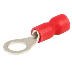 Image of TruConnect M5 Stud Size Red 25A Ring Connector Pack of 100