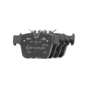 Image of ATE Brake pad set Ceramic 13.0470-7316.2 Brake pads,Brake pad set, disc brake MERCEDES-BENZ,C-Klasse T-modell (S205),C-Klasse Limousine (W205)