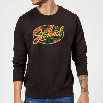 Image of Stoked Sweatshirt - Black - 5XL