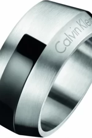 Image of Mens Calvin Klein Stainless Steel Size X/Y Bump Ring KJ4MBR210112