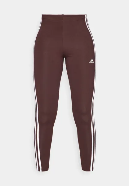 Image of Adidas adidas Essentials 3 Stripes Leggings Brown Female 2X 24/26 DI45205
