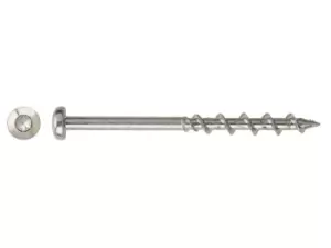 Image of DEWALT DFM4260025 50mm PAN Walldog Screw Anchors Chrome Torx 100pk