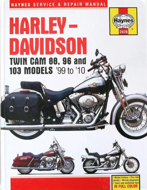 Image of 2478 - Haynes Repair Manual For Harley Davidson FLHR 1450 1999-2003 2478