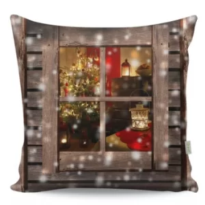 Image of A12940 Multicolor Cushion Window
