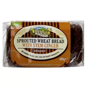 Image of Everfresh Sprouted Stem Ginger Bread 400g