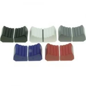 Image of ALPS 76571 Slide Potentiometer Fader Knob L x W 13mm x 25mm Grey