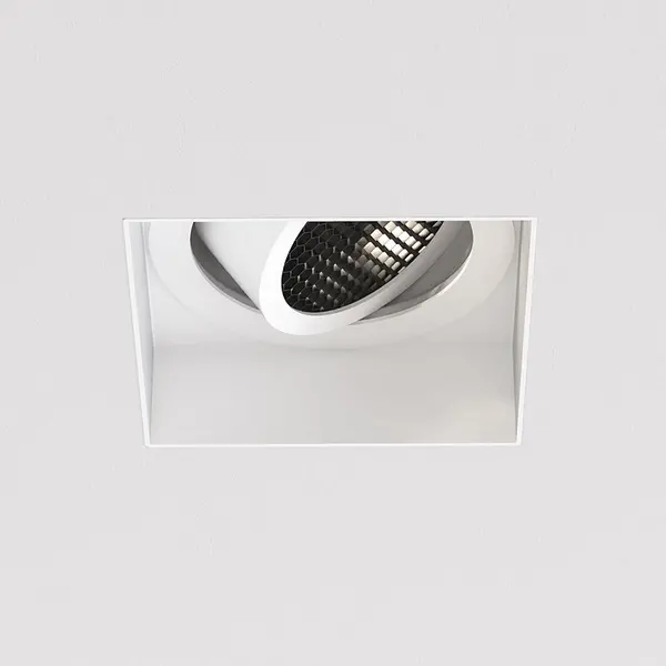 Image of Astro Astro Trimless Square Adjustable Downlight - White