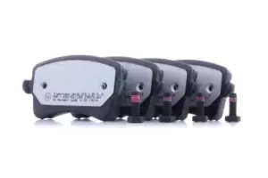 Image of ZIMMERMANN Brake pad set AUDI 24606.975.1 8K0698451,8K0698451A,8K0698451B 8K0698451D,8K0698451G