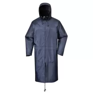 Image of Portwest Classic Rain Coat Navy 3XL