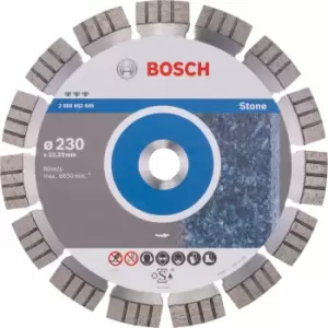 Image of Bosch 2608602645 230x22.23mm DIAMOND DISC BEST STONE HPP