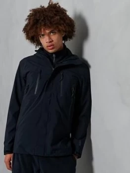 Image of Superdry Hydrotech Jacket - Navy, Size XS, Men