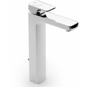 Image of Roca - L90 Cold Start High Neck Basin Mixer Tap with Pop Up Waste - Chrome