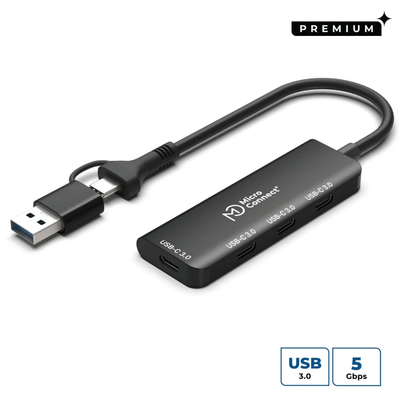Image of Microconnect UC0070-5G-USB-C-4IN1-C interface hub