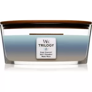 Image of WoodWick Trilogy Woven Comforts Scented Candle 453g