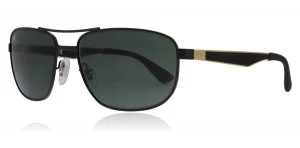 Image of Ray-Ban RB3528 Sunglasses Black / Gold 191/71 58mm
