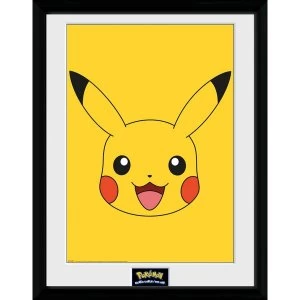 Image of Pokemon Pikachu Face Collector Print