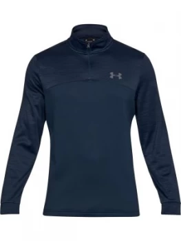 Image of Urban Armor Gear Mens Fleece Icon 14 Zip Blue