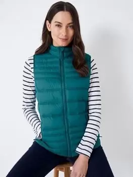 Image of Crew Clothing Lightweight Gilet - Teal