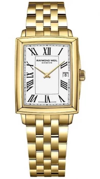 Image of Raymond Weil Womens Toccata Yellow Gold PVD Bracelet Watch