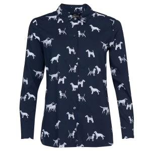 Image of Barbour Womens Safari Shirt Country Bee Print 16