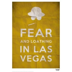 Image of Fear and Loathing in Las Vegas Art Print 42 x 30 cm