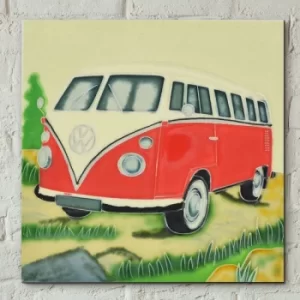 Image of VW forest adventure 8 x 8 Tile