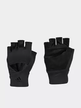 Image of adidas Training Gloves, Black Size M Women