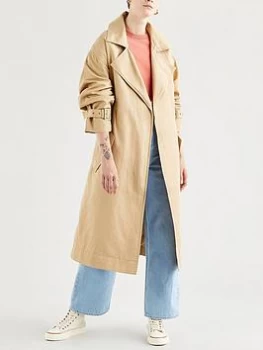 Image of Levis Miko Trench Coat - Neutral