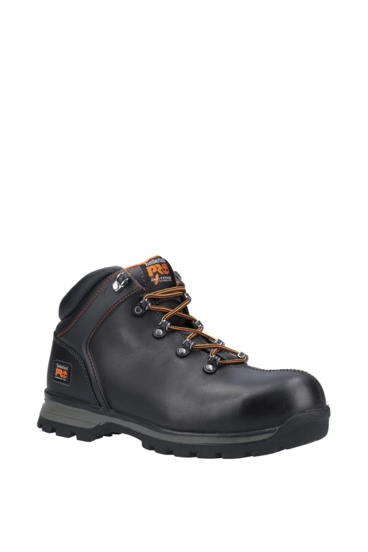 Image of Timberland Pro Splitrock XT Water Resistant Safety Boots in Black, Size 9 Leather 42096-78650 Workwear & Safety > Safety Boots
