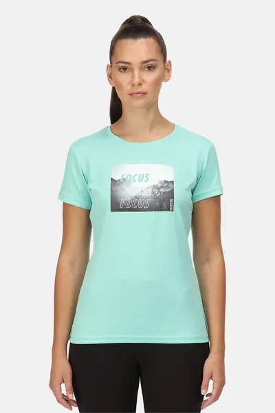 Image of Regatta Quick-Dry 'Fingal VI' Short Sleeve T-Shirt Mint