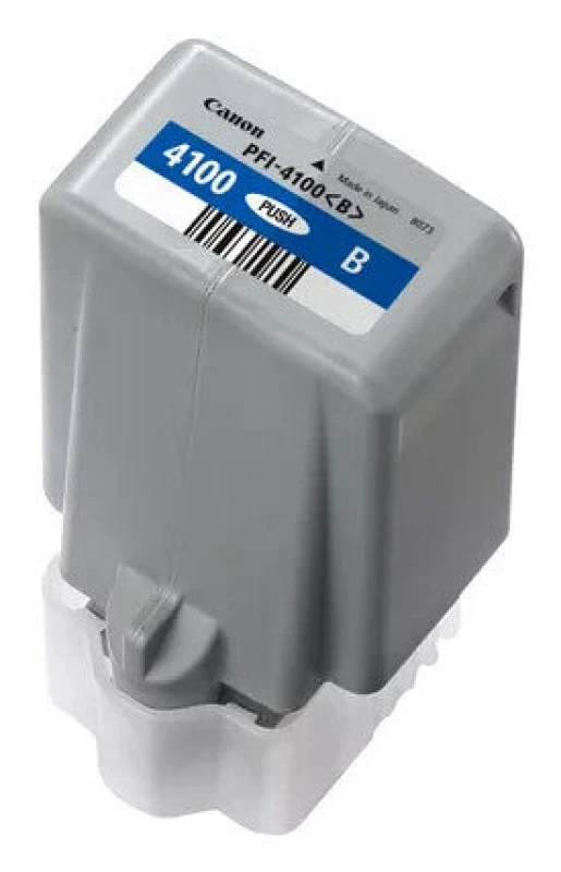 Image of Canon PFI-4100B Blue Ink Cartridge - 6786C001 (Original)