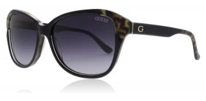 Image of Guess GU7510 Sunglasses Black / Leo 05B 55mm