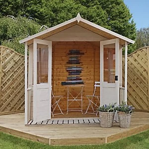 Image of Mercia 7 x 8ft Traditional Double Door Summerhouse with Veranda