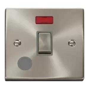 Image of Click Scolmore Deco Ingot 20A 2 Pole Flex Outlet Neon Switch - VPSC523GY